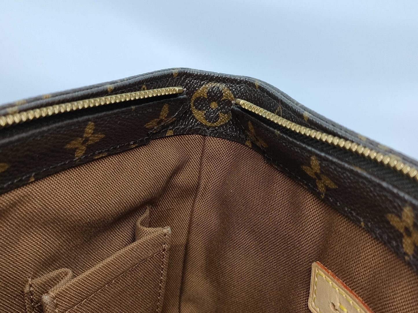 LOUIS VUITTON Monogram Cabas Piano Tote Bag