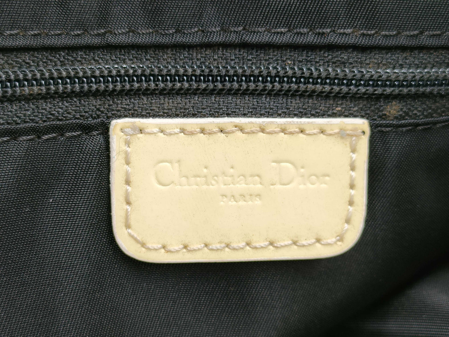 Dior Trotter Enamel Tote Bag