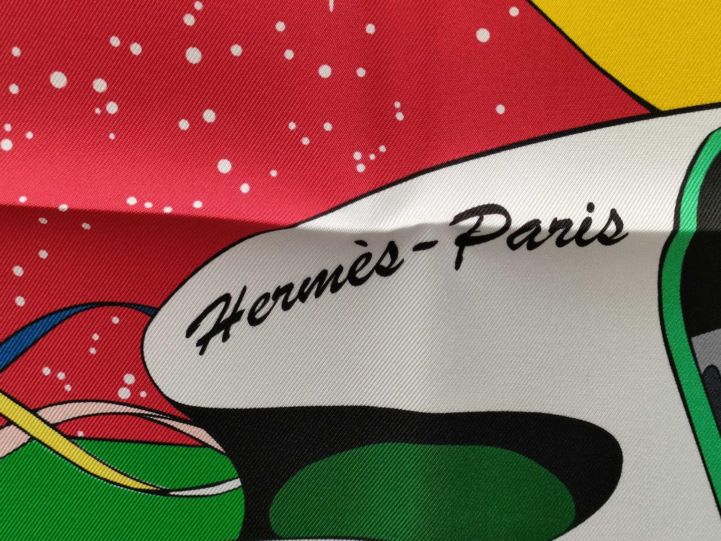 HERMES Carre Space Derby Scarf
