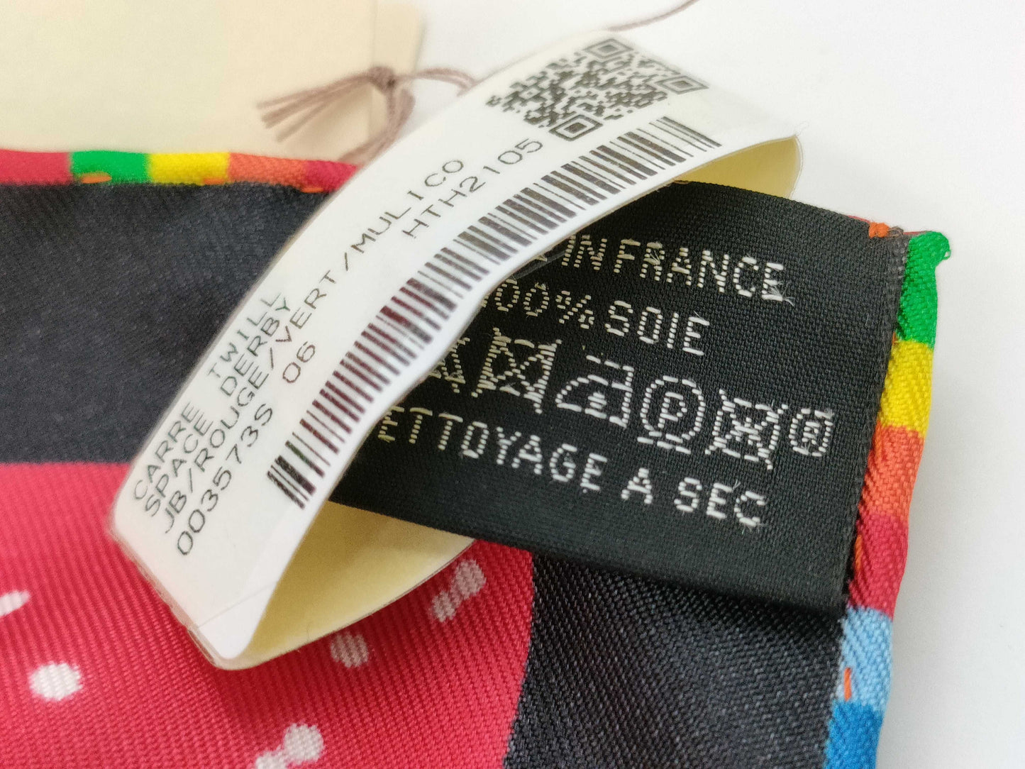 HERMES Carre Space Derby Scarf
