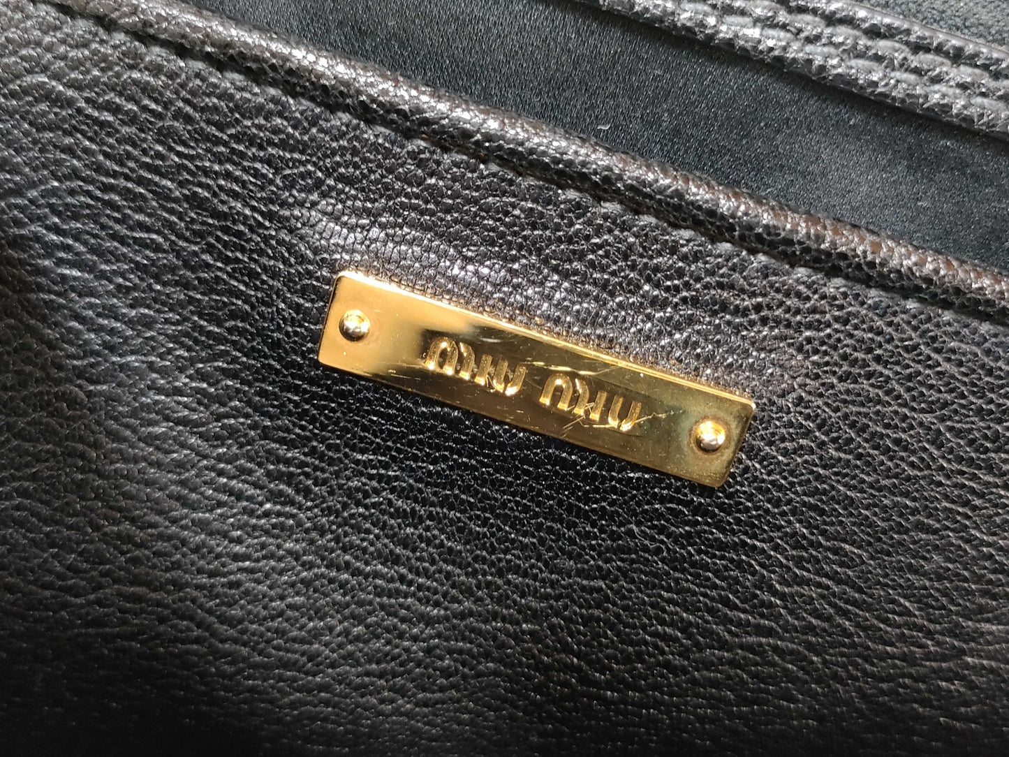 Miu Miu Madras/2-way/Strap Handbag