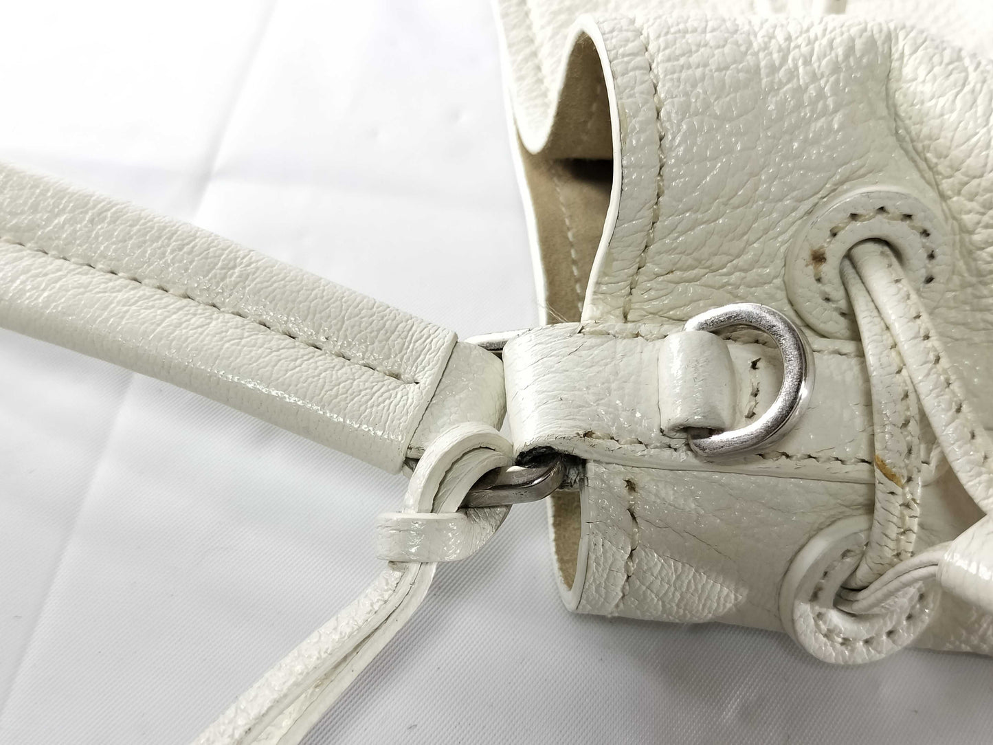 Miu Miu Madras/Silver & White/Strap Included Shoulder Bag