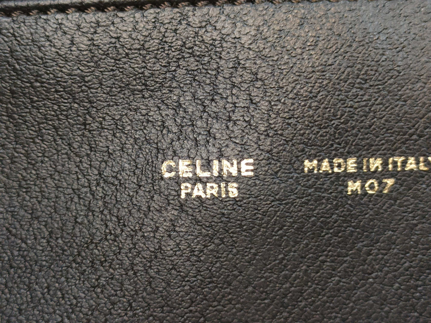 CELINE old tote bag