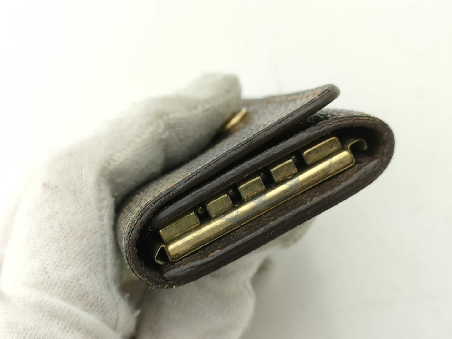 LOUIS VUITTON Damier Key Case 4-Ring Key Case/Key Holder
