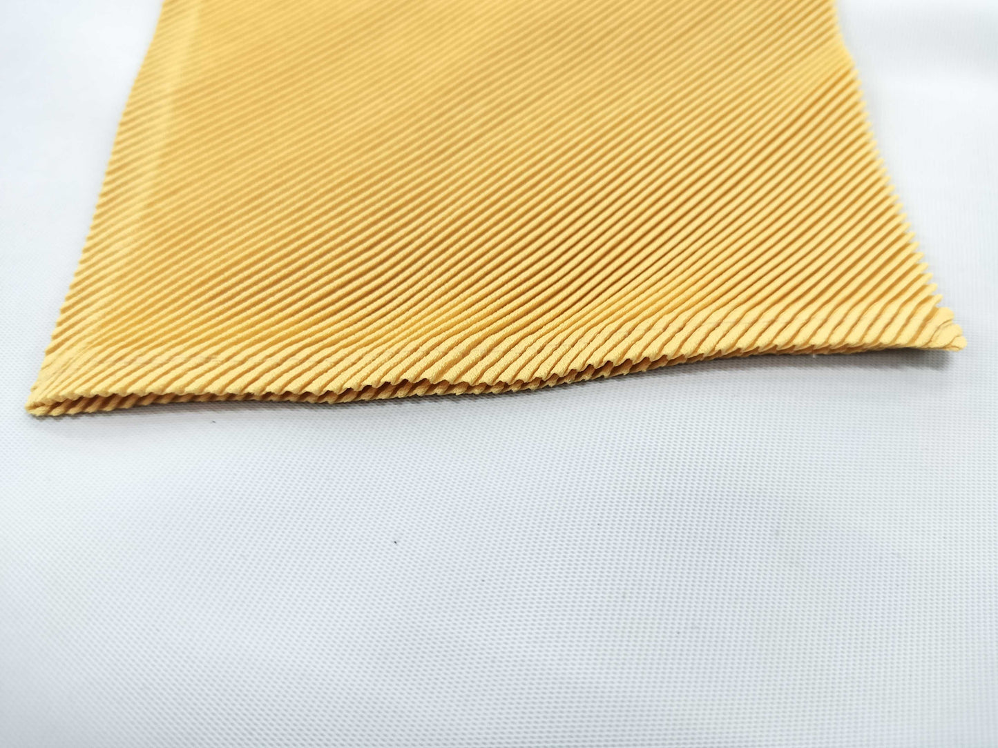 ISSEY MIYAKE Pleats Please Short Sleeve Top Orange