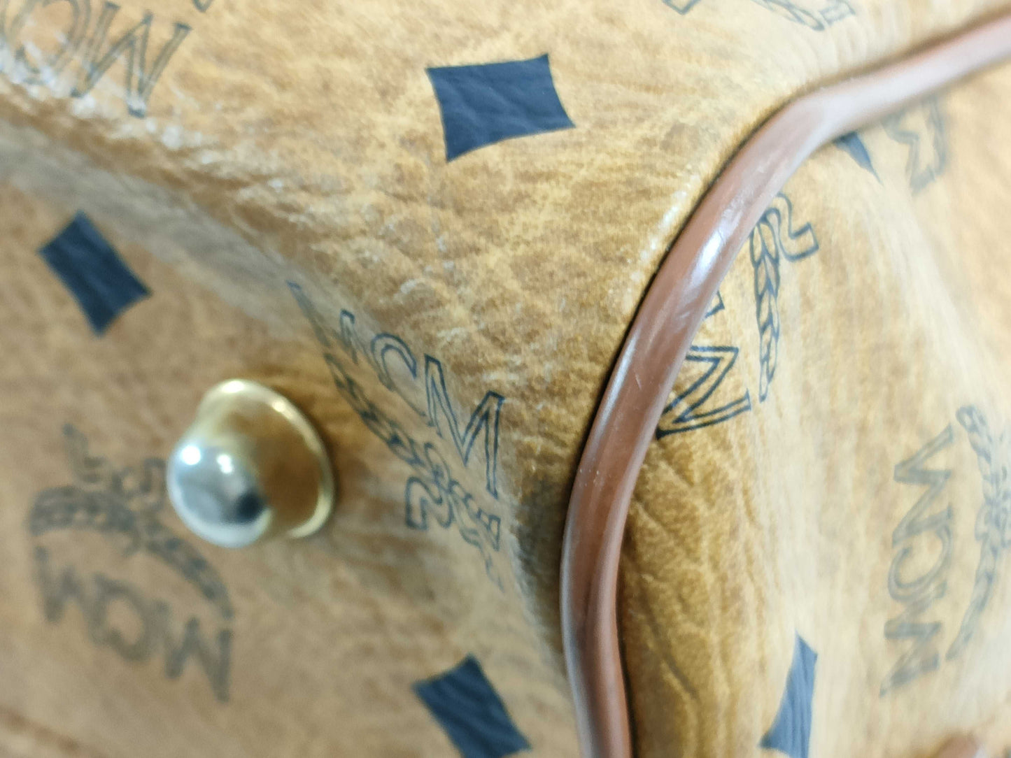 MCM MCM Mini Boston Handbag