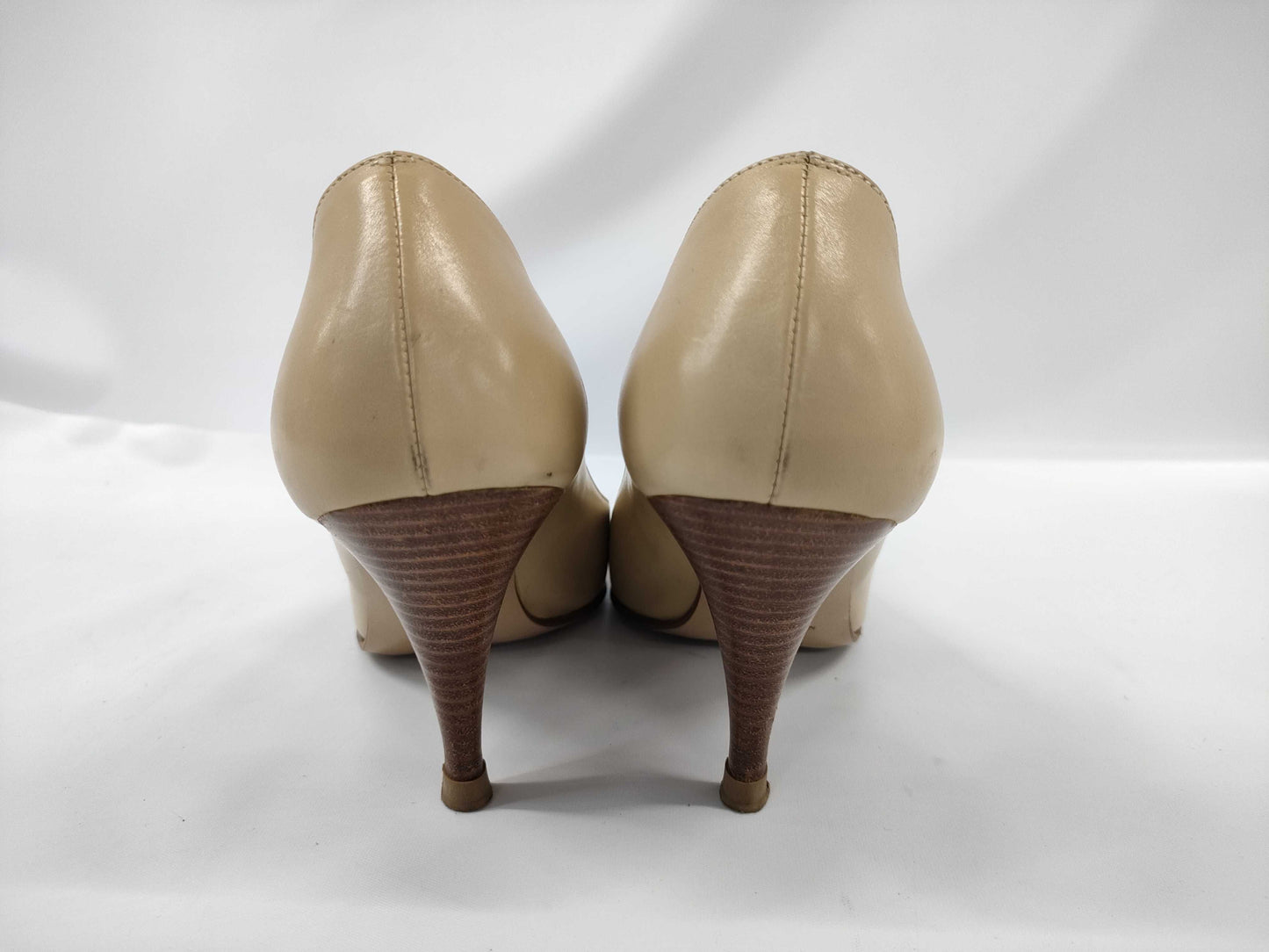CHANEL Clover Design Leather Pumps