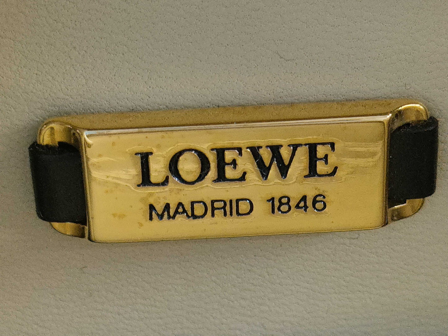 LOEWE Round Handbag Brown Handbag