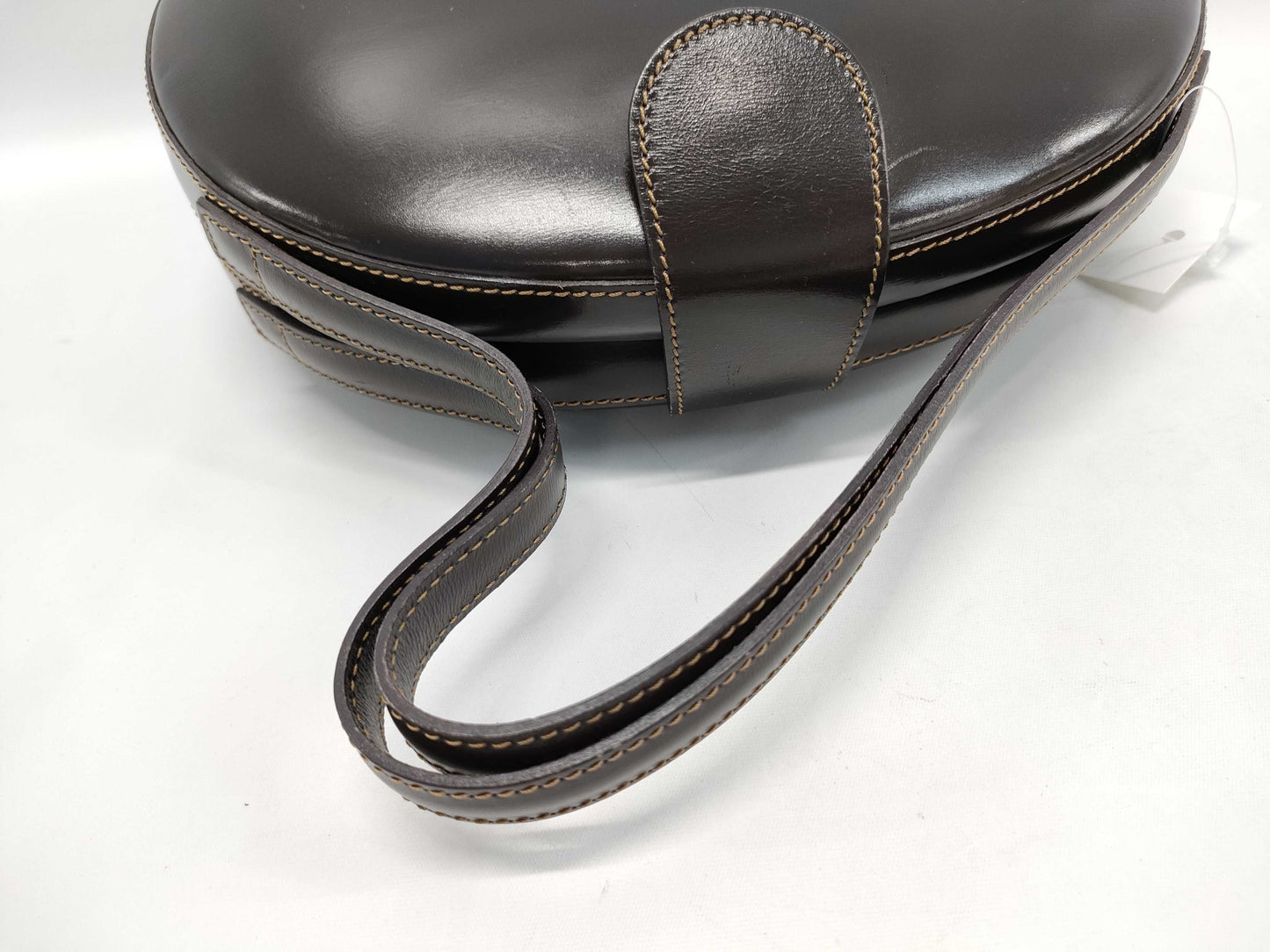 LOEWE Round Handbag Brown Handbag