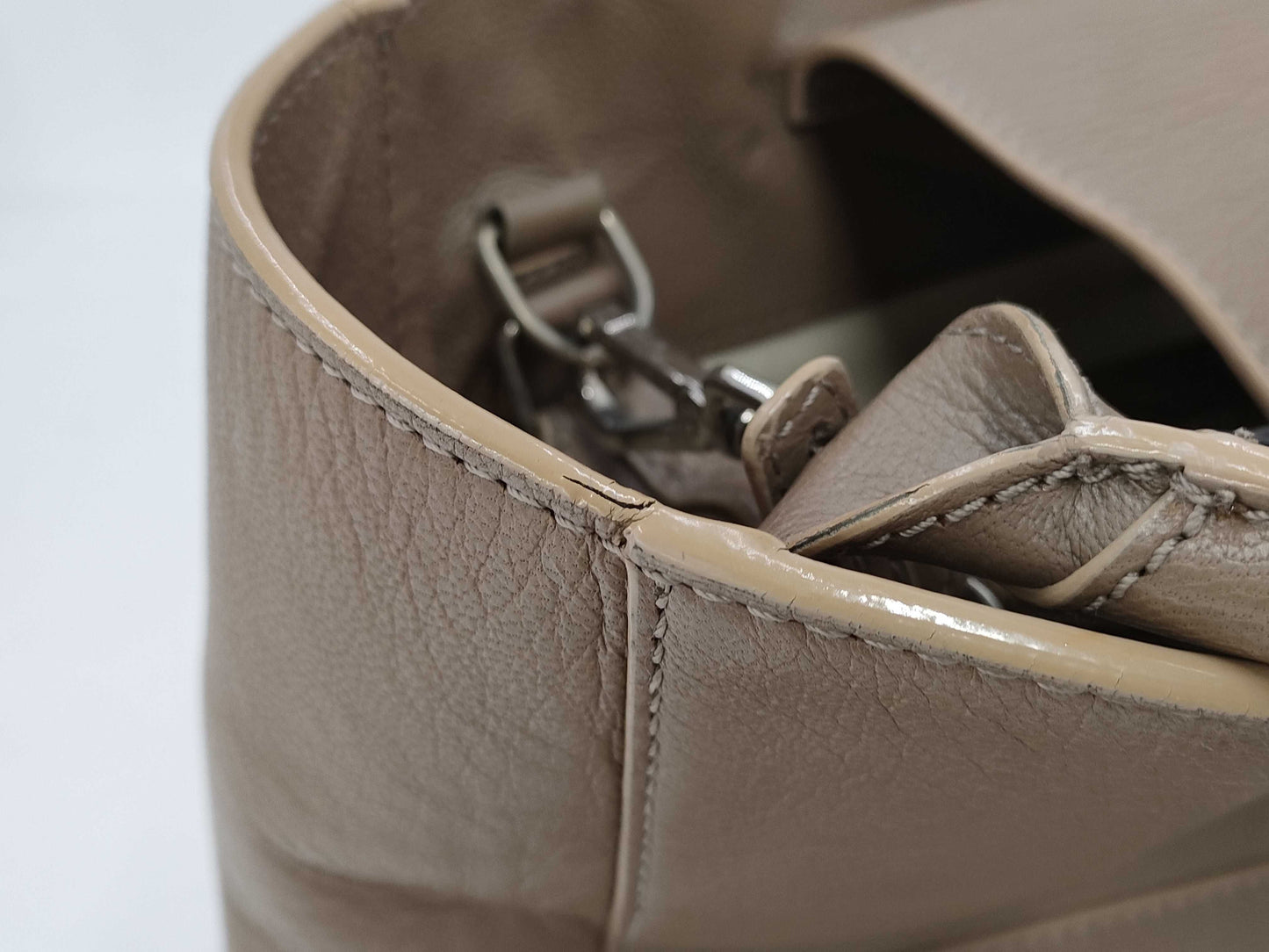 JIMMY CHOO Leather 2-Way Tote Bag