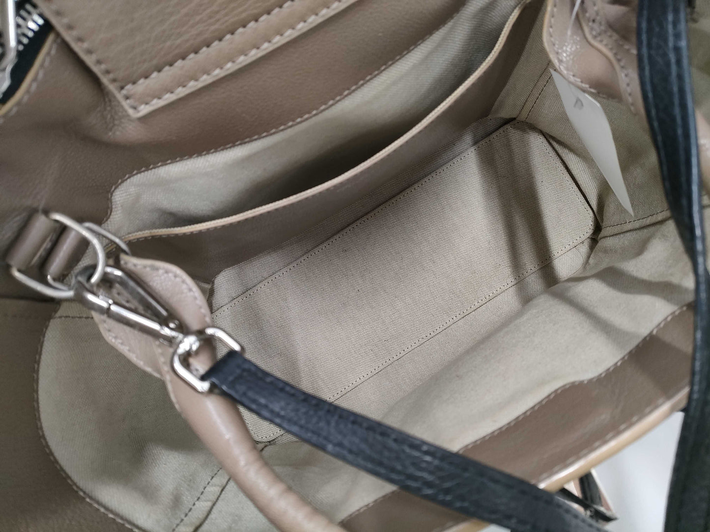 JIMMY CHOO Leather 2-Way Tote Bag