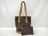 LOUIS VUITTON Monogram Petit Bucket Tote Bag with Pouch