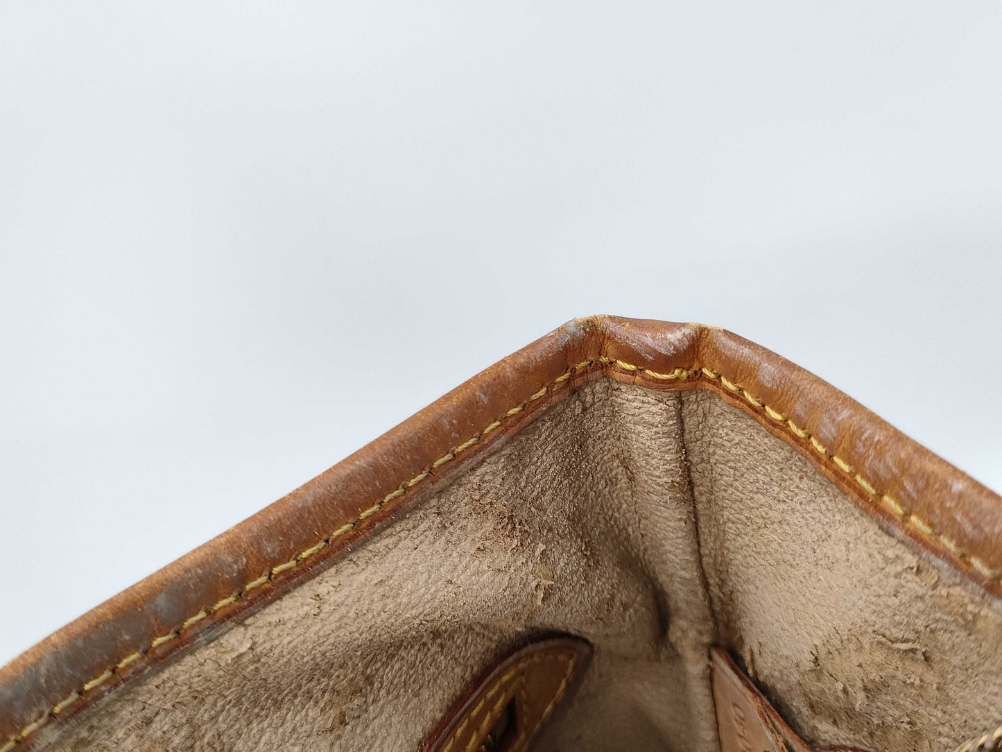 LOUIS VUITTON Monogram Petit Bucket Tote Bag with Pouch