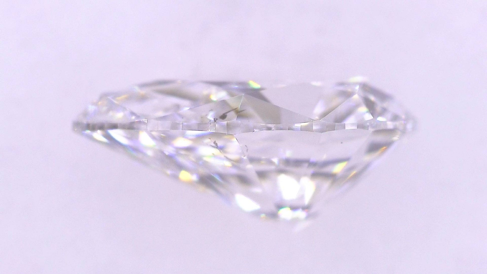 0.865ct D SI-1 ****/GD/GD FAINT NATURAL 7.80-5.44X3.43mm PS Diamond Loose