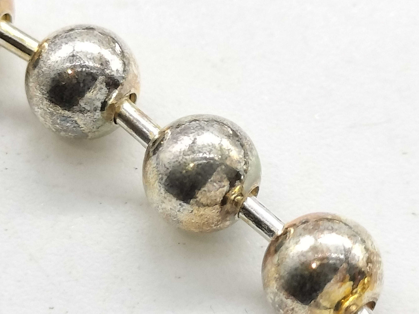 GUCCI Ball Bracelet, SV925, Size 18, 15.1g, Bracelet/Bangle