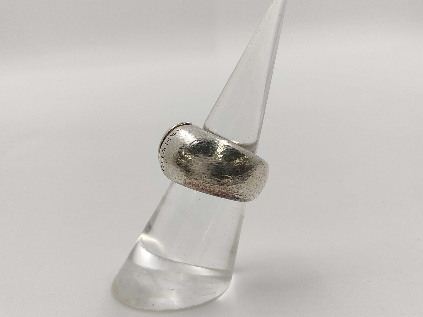 CHANEL Silver 925 Ring 10g