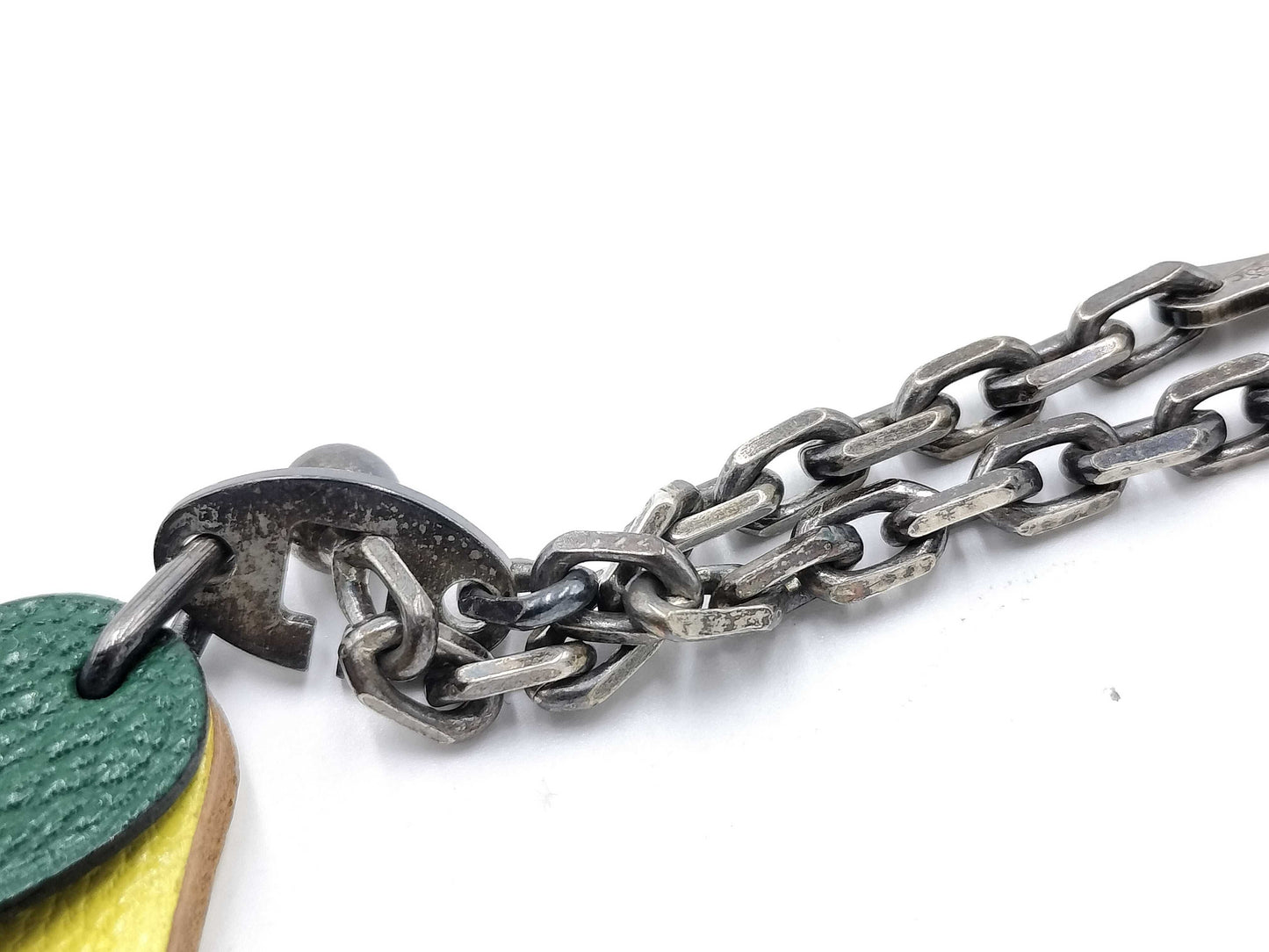 HERMES Lemon Charm Key Case/Key Holder
