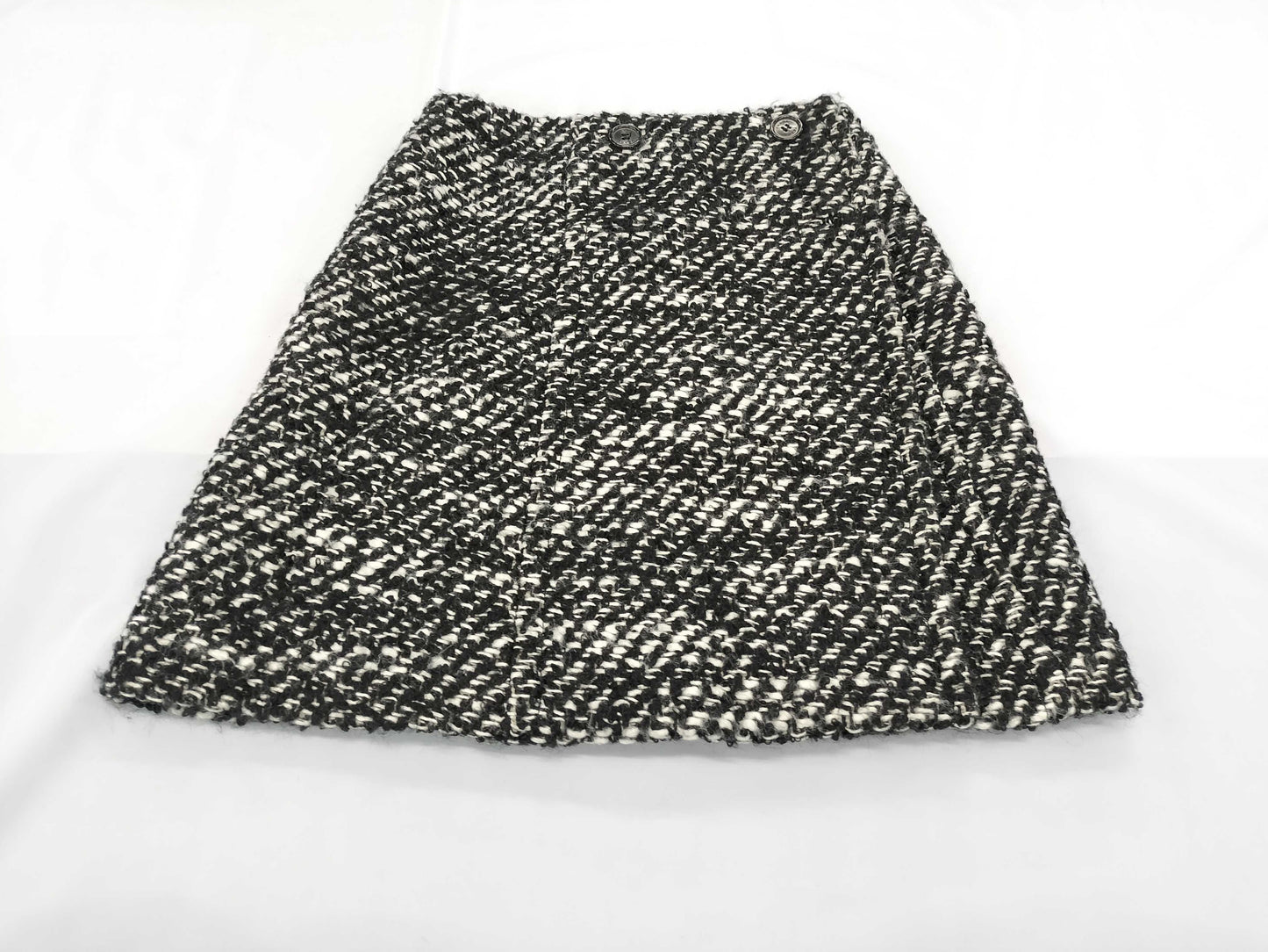 PRADA Tweed Wrap Skirt