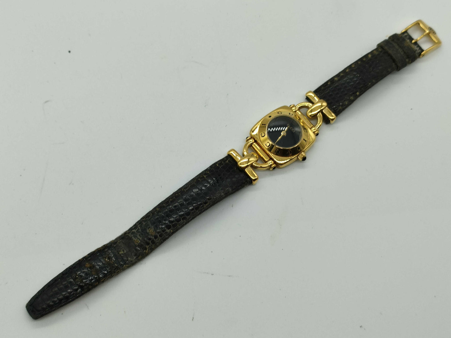 GUCCI 6300L Women's Watch, Black Dial