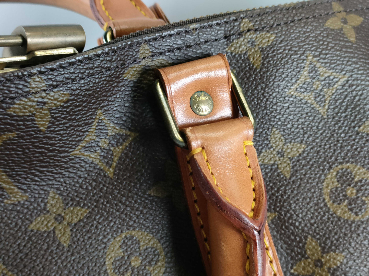 LOUIS VUITTON Monogram Keepall 60 Boston Bag