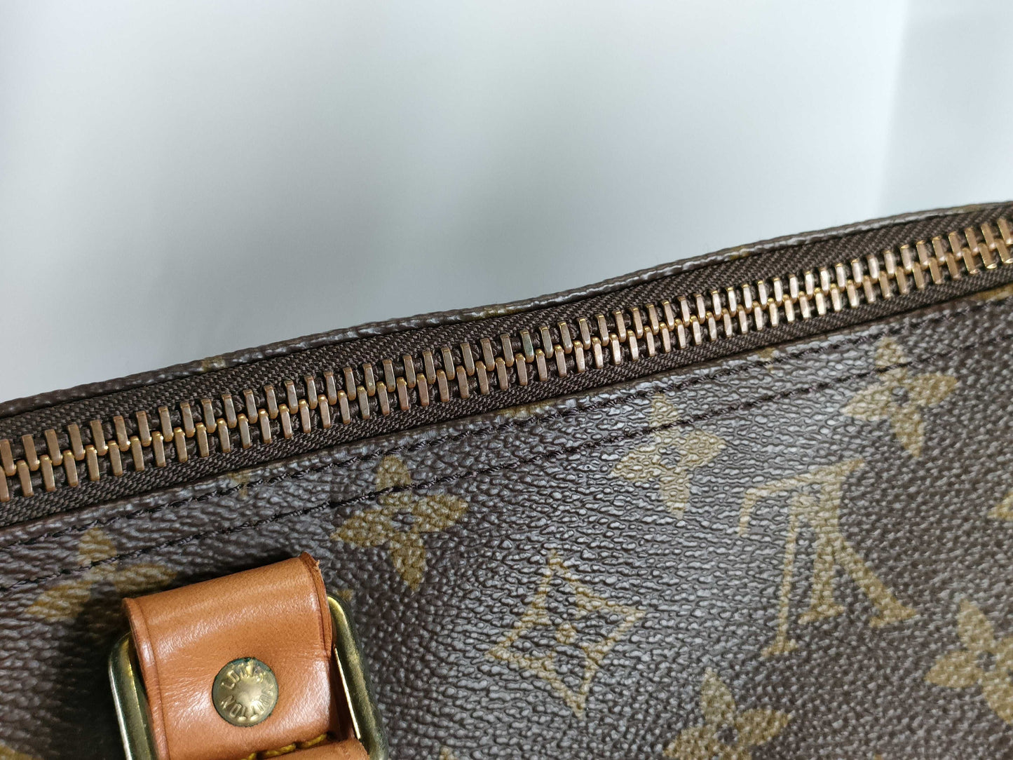 LOUIS VUITTON Monogram Keepall 60 Boston Bag
