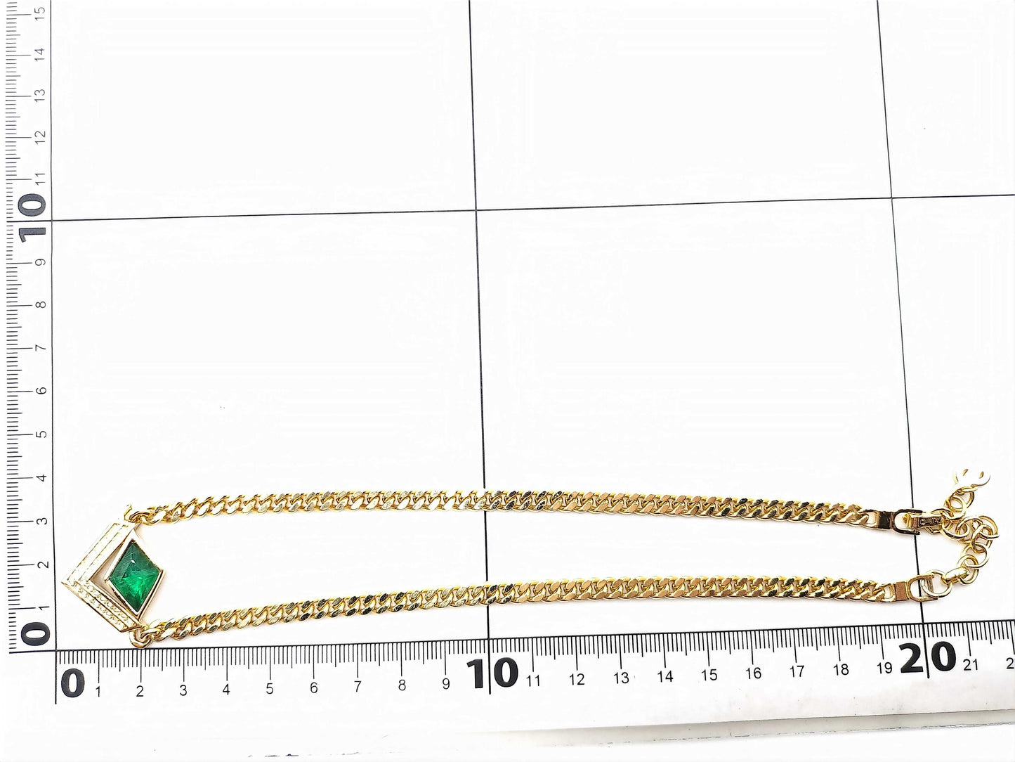 Dior Gold Stone Necklace