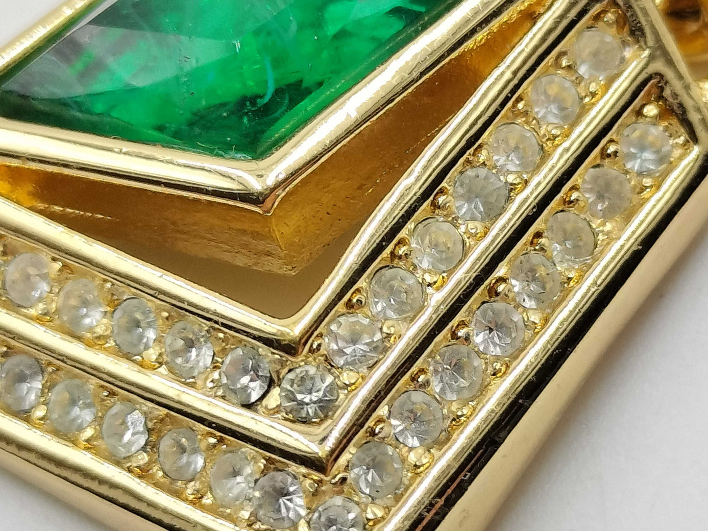 Dior Gold Stone Necklace