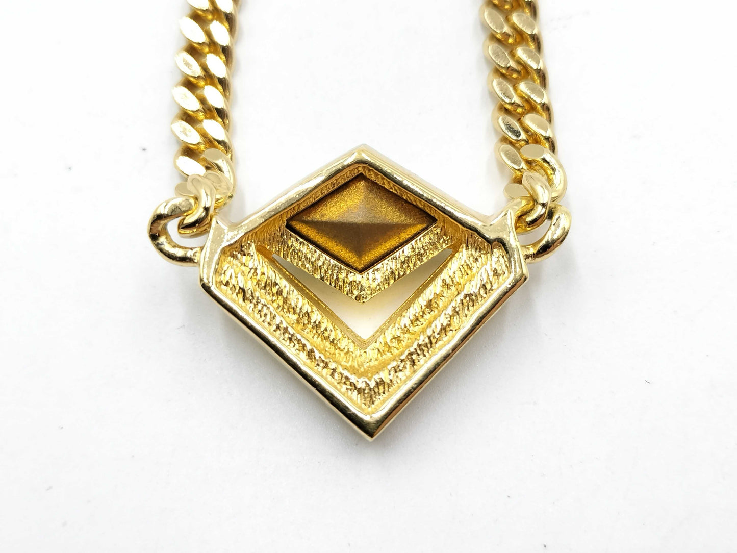 Dior Gold Stone Necklace