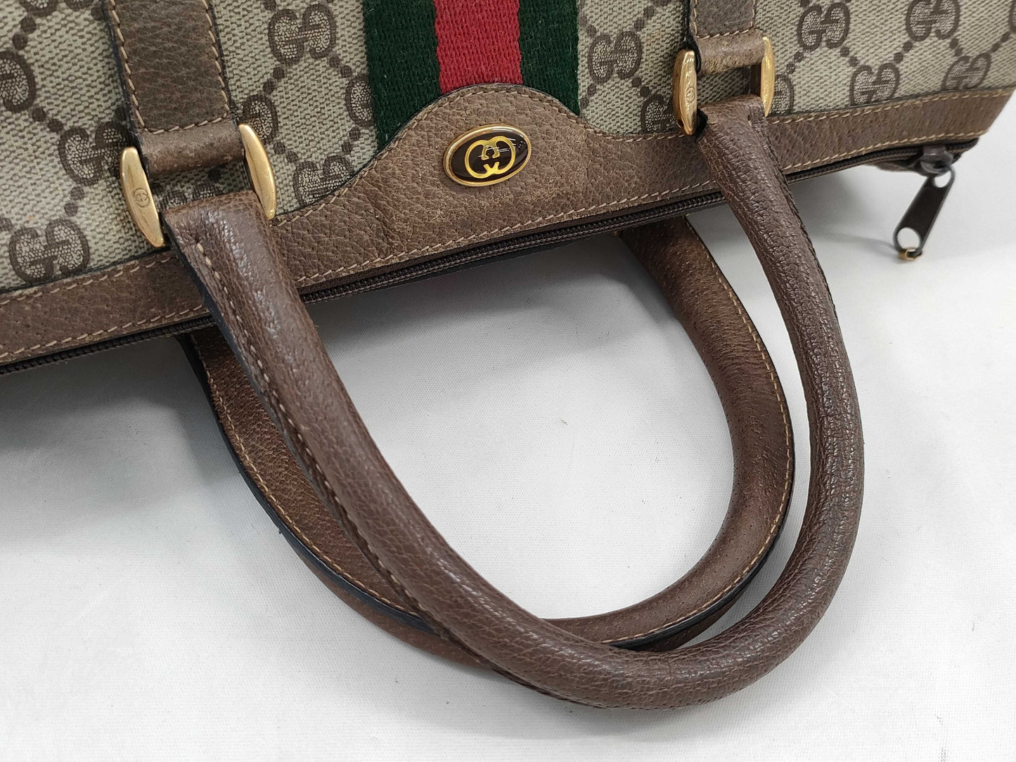 GUCCI Old Sherry Boston Bag 69・02・007 Boston Bag