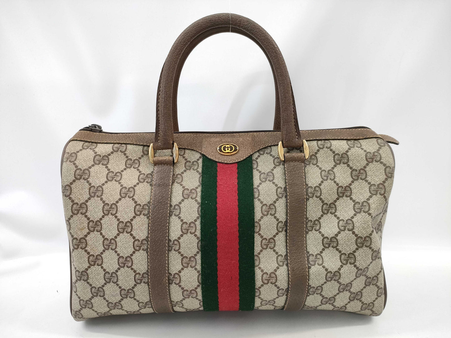 GUCCI Old Sherry Boston Bag 69・02・007 Boston Bag