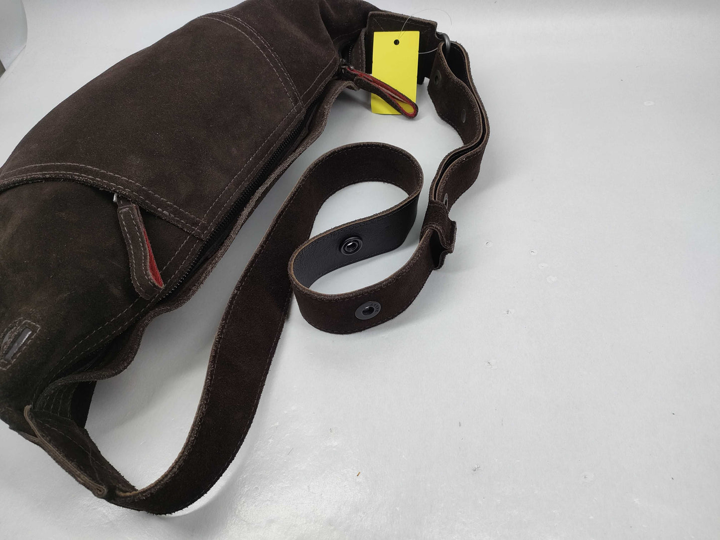 BALLY suede shoulder bag