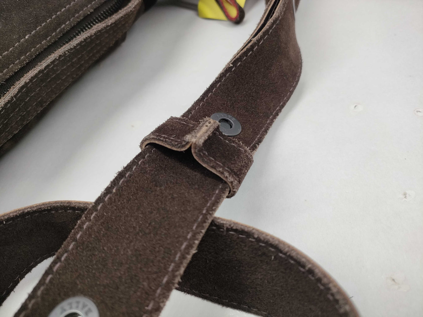 BALLY suede shoulder bag