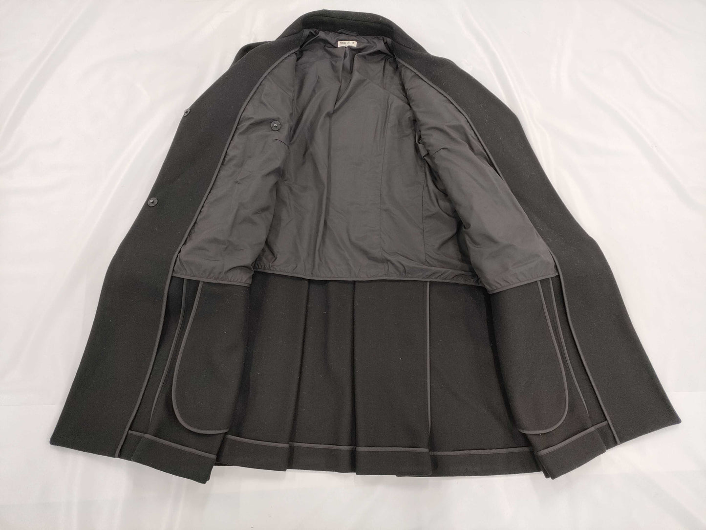 Miu Miu short wool coat
