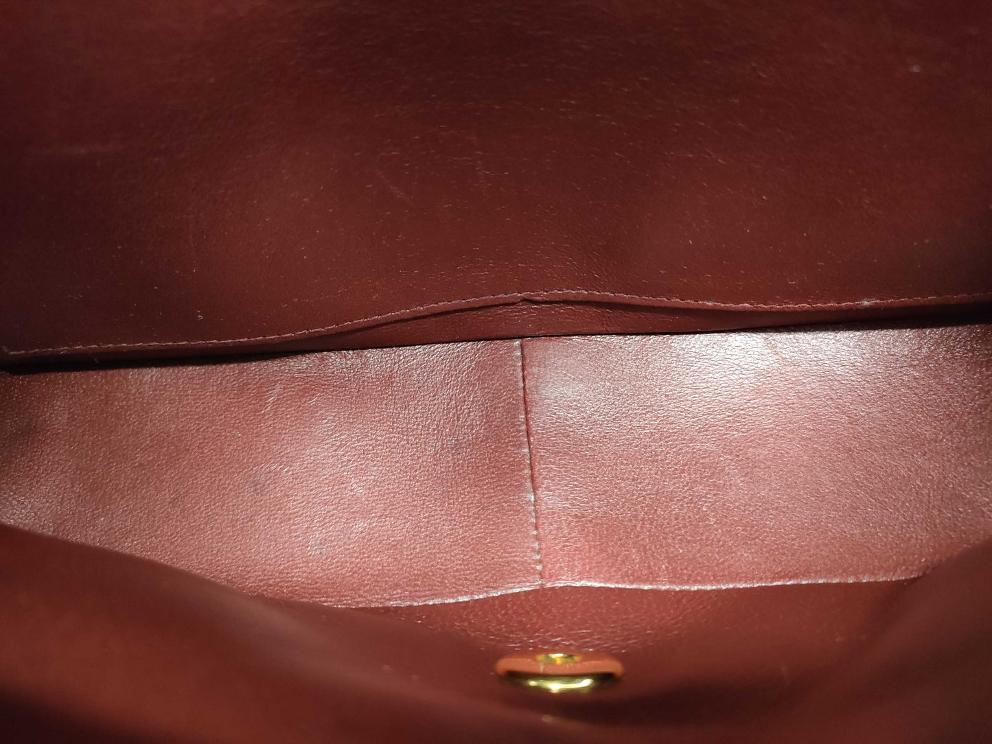 CHANEL Diana Lambskin Single Flap/Chain Shoulder Bag