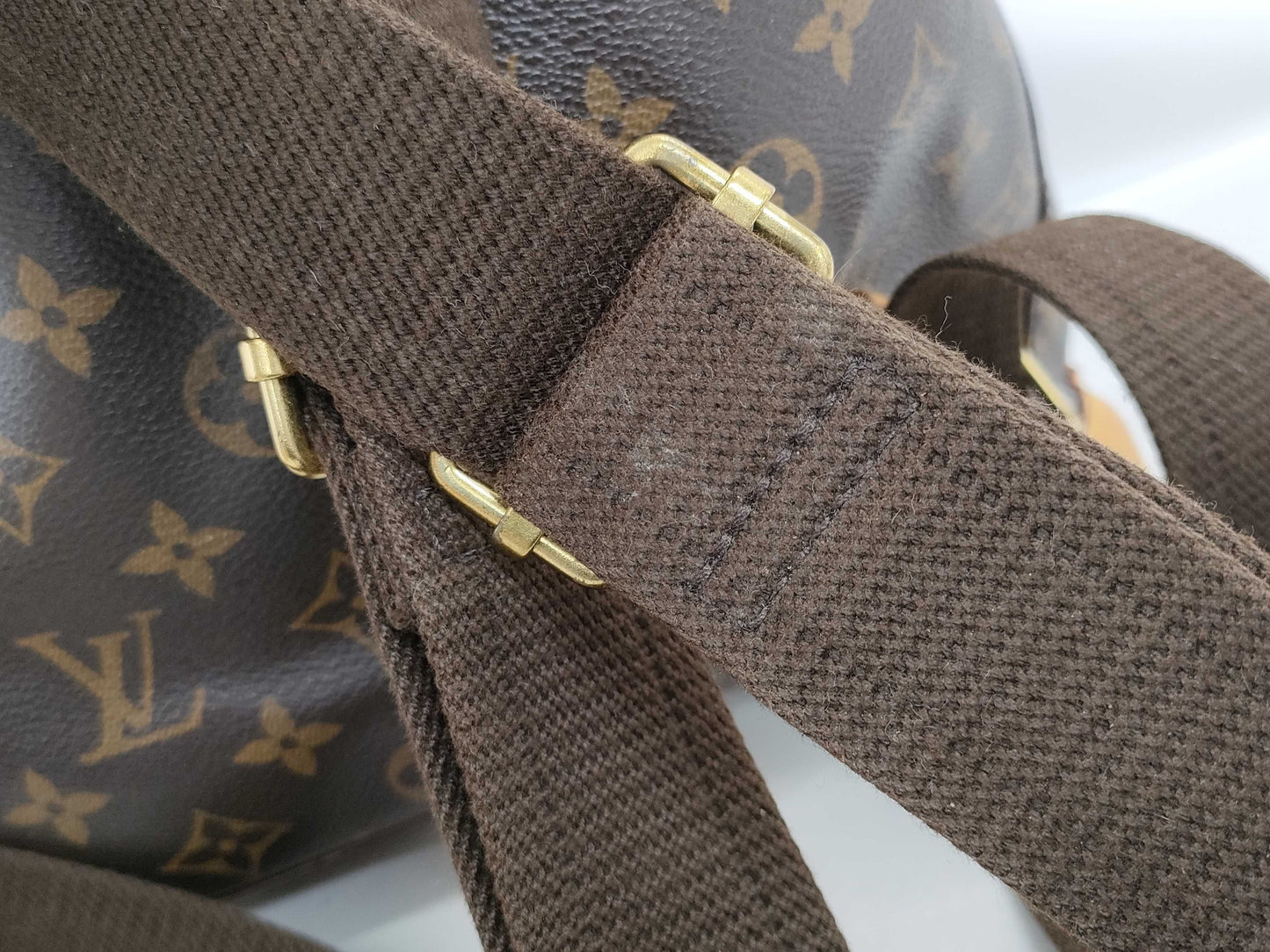 LOUIS VUITTON Monogram Sac Adobo Fall Backpack