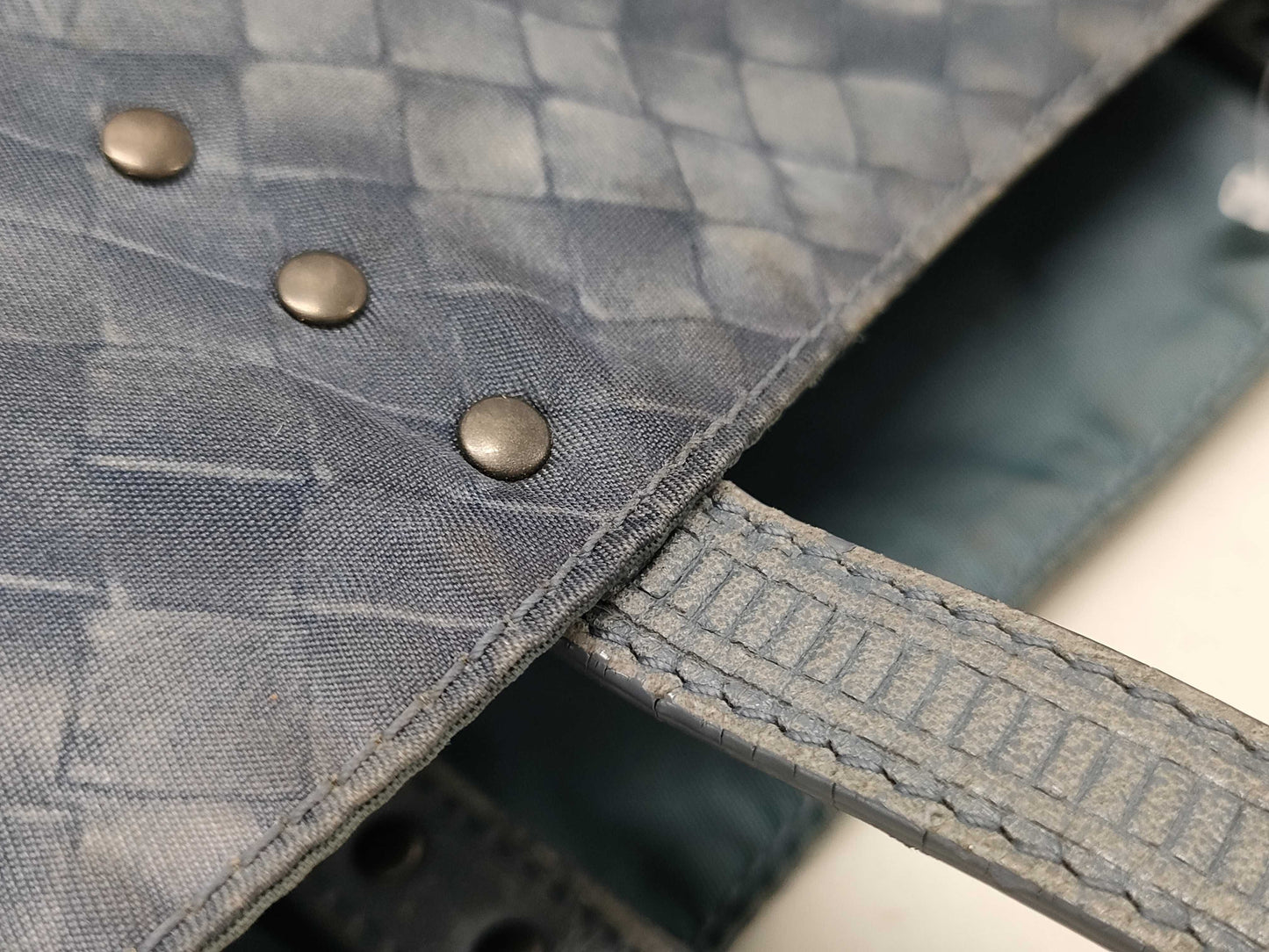 BOTTEGA VENETA Intrecciato Illusion Nylon Tote Bag