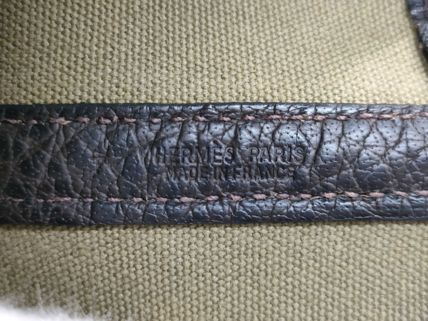 HERMES Garden Party Tote Bag