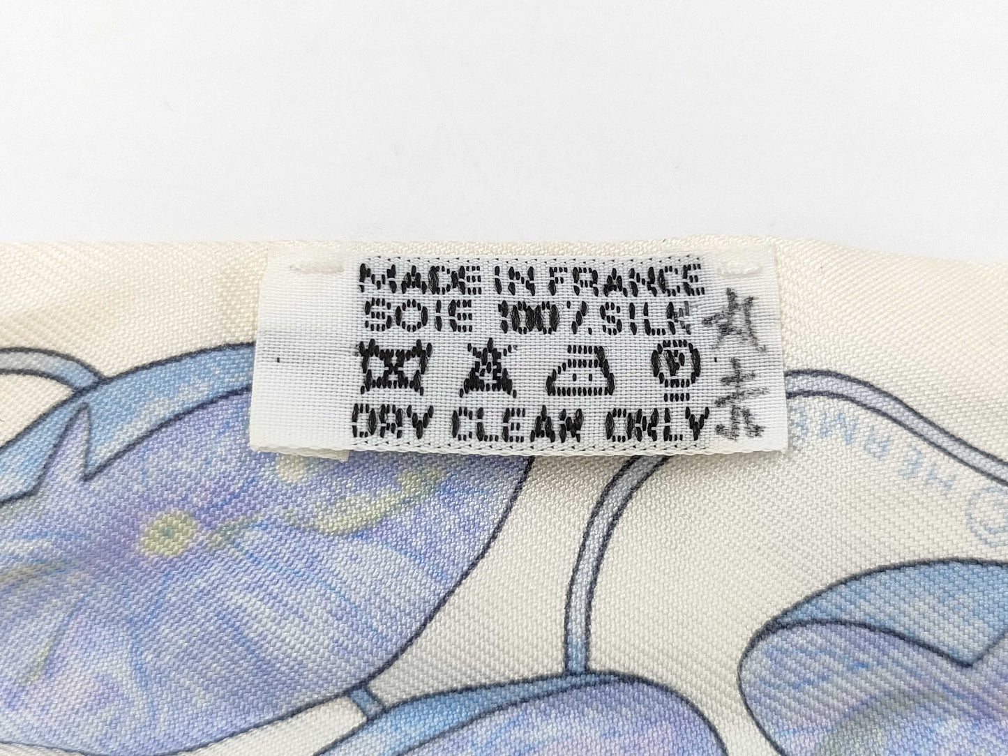 HERMES Twilly Lotus Flower Scarf