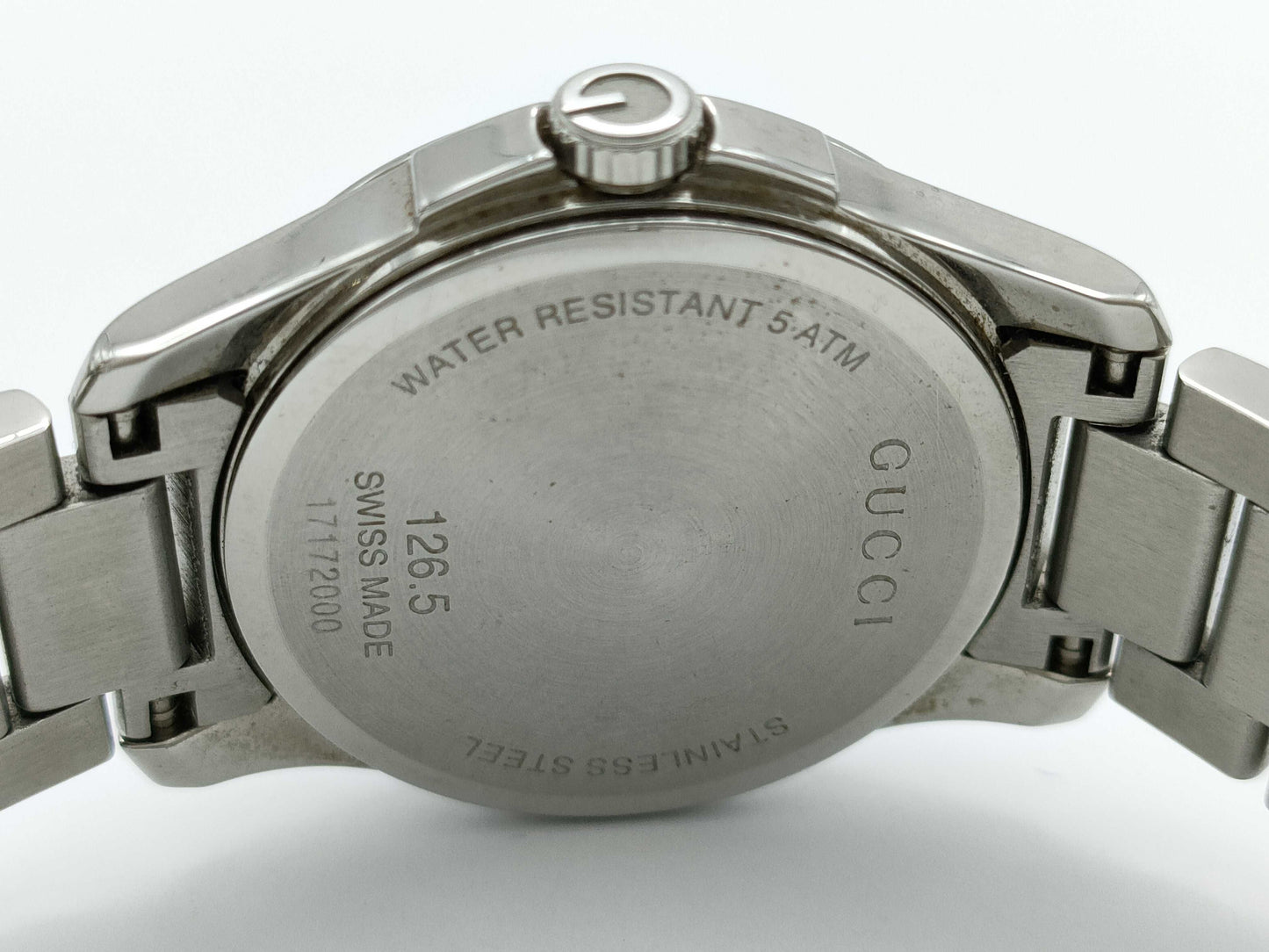 GUCCI 126.5/Box and links included Women's watch