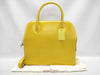Salvatore Ferragamo Gancini Yellow Handbag