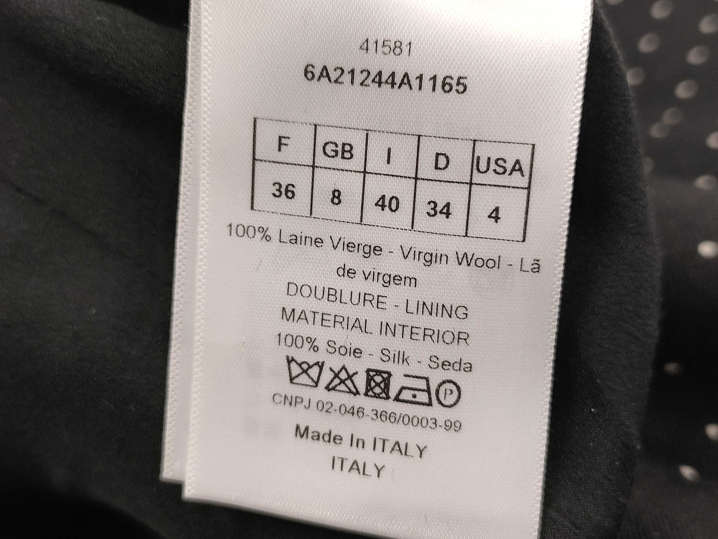Dior jacket polka dot jacket