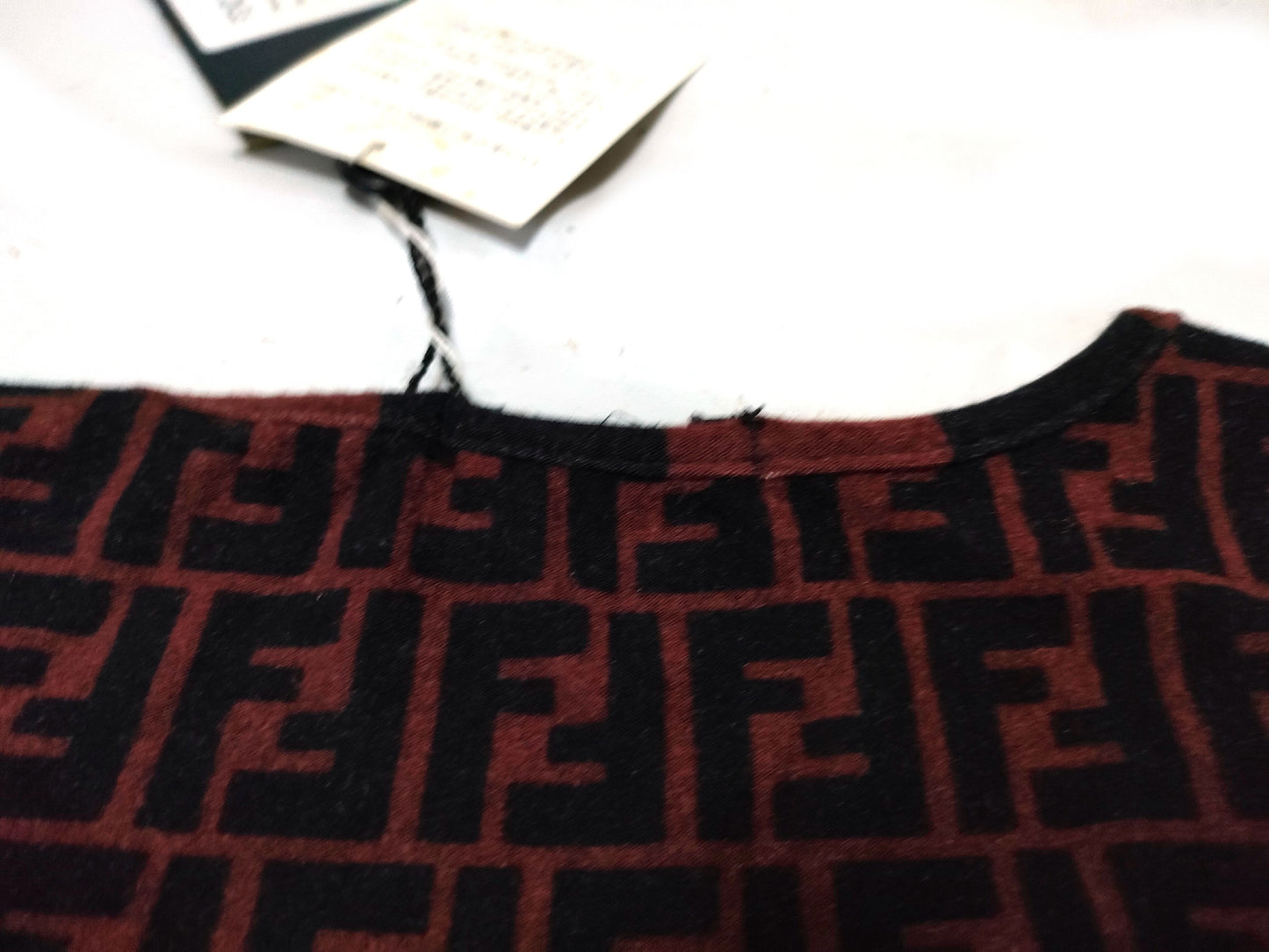 FENDI Zucca top with tags
