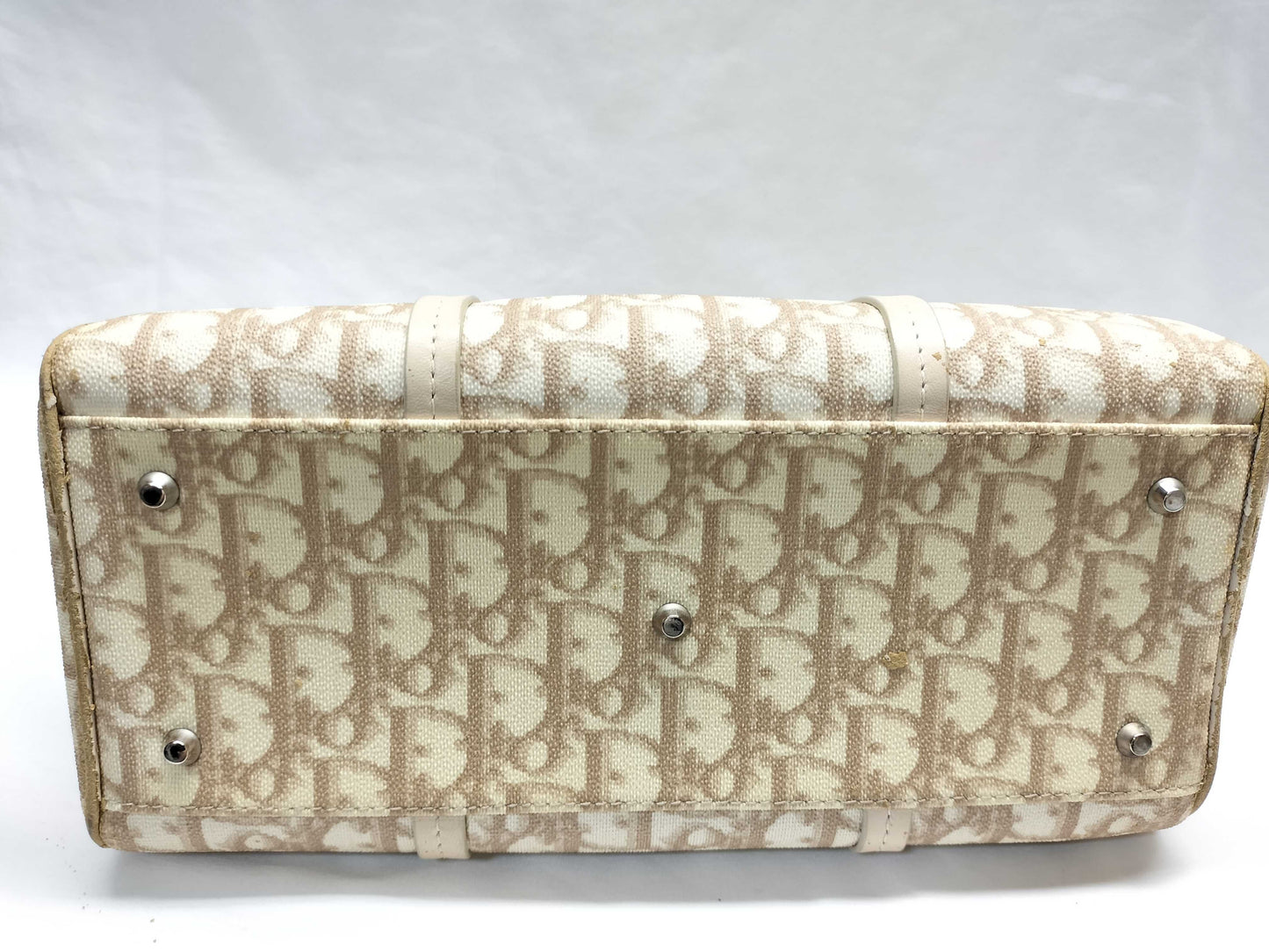 Dior Trotter Romantic Mini Boston PVC/Leather Handbag