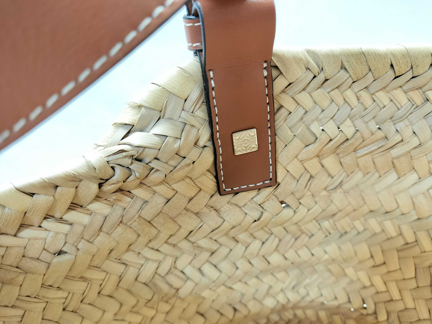 LOEWE Basket Small Raffia Handbag