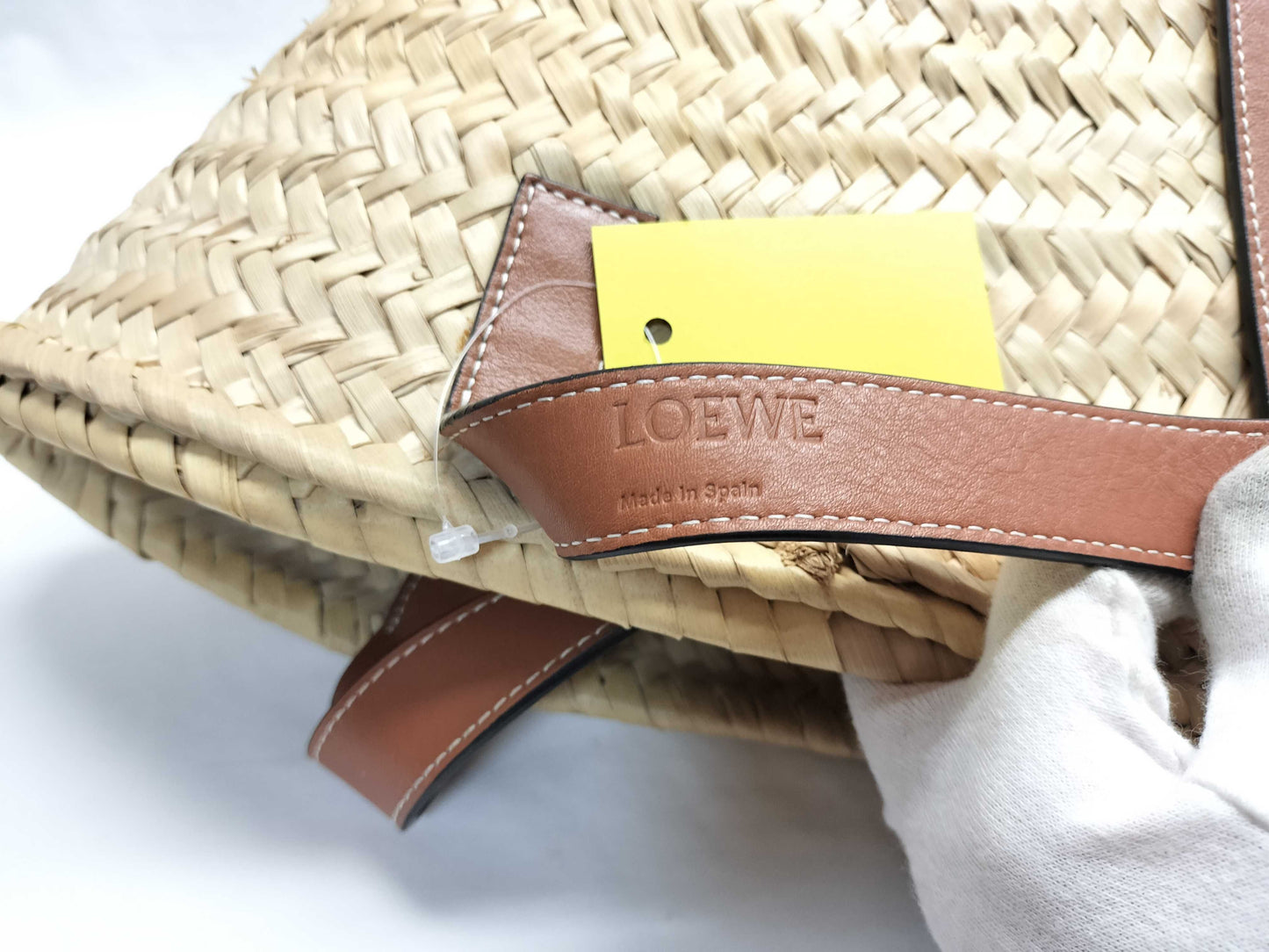 LOEWE Basket Small Raffia Handbag