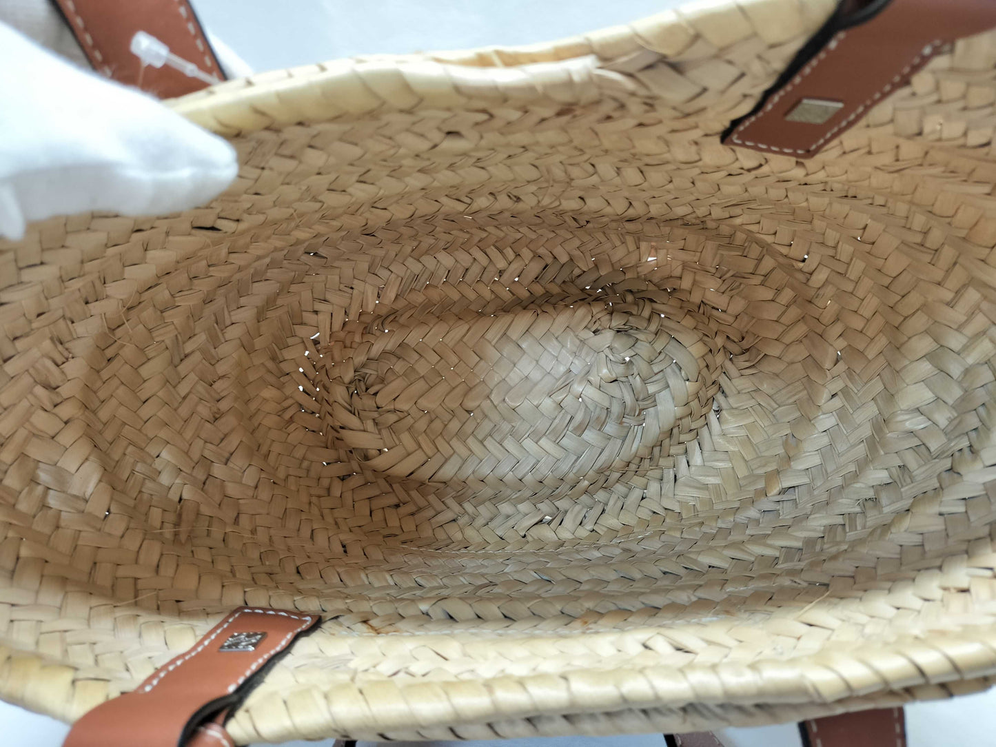 LOEWE Basket Small Raffia Handbag
