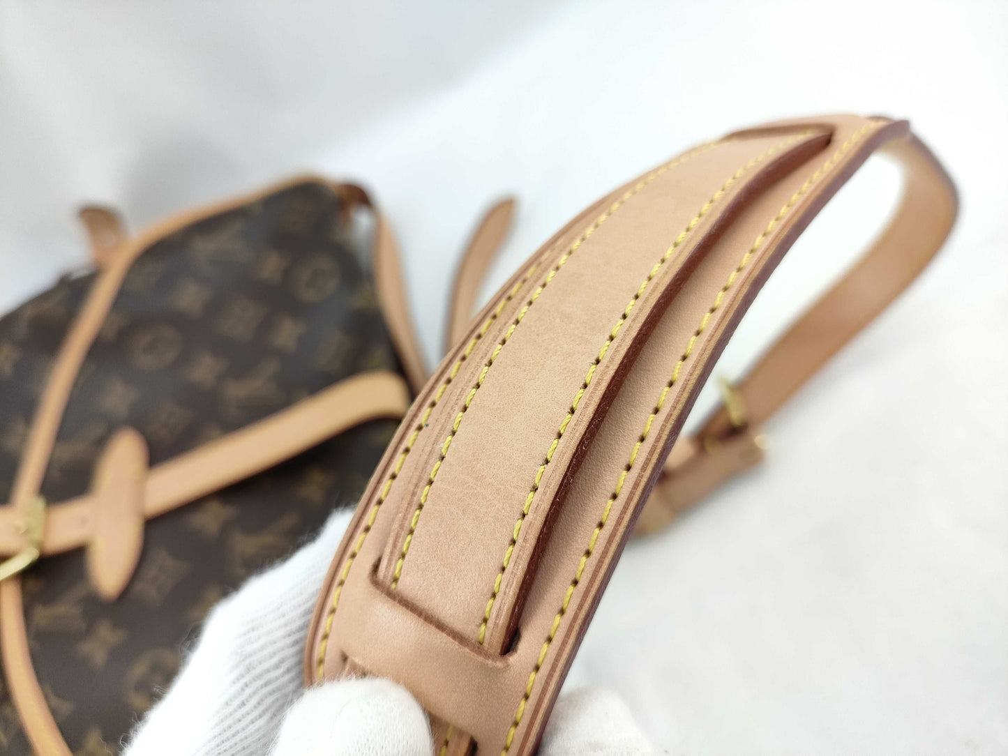 LOUIS VUITTON MB2153 Monogram M42256 Saumur 30 Shoulder Bag