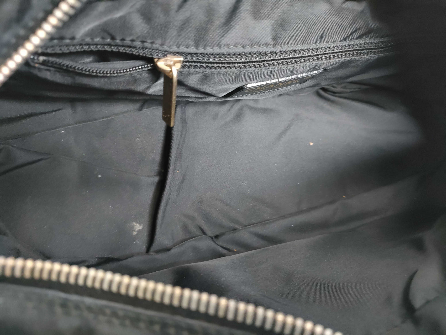 CHANEL New Travel Line Handbag Nylon and Leather