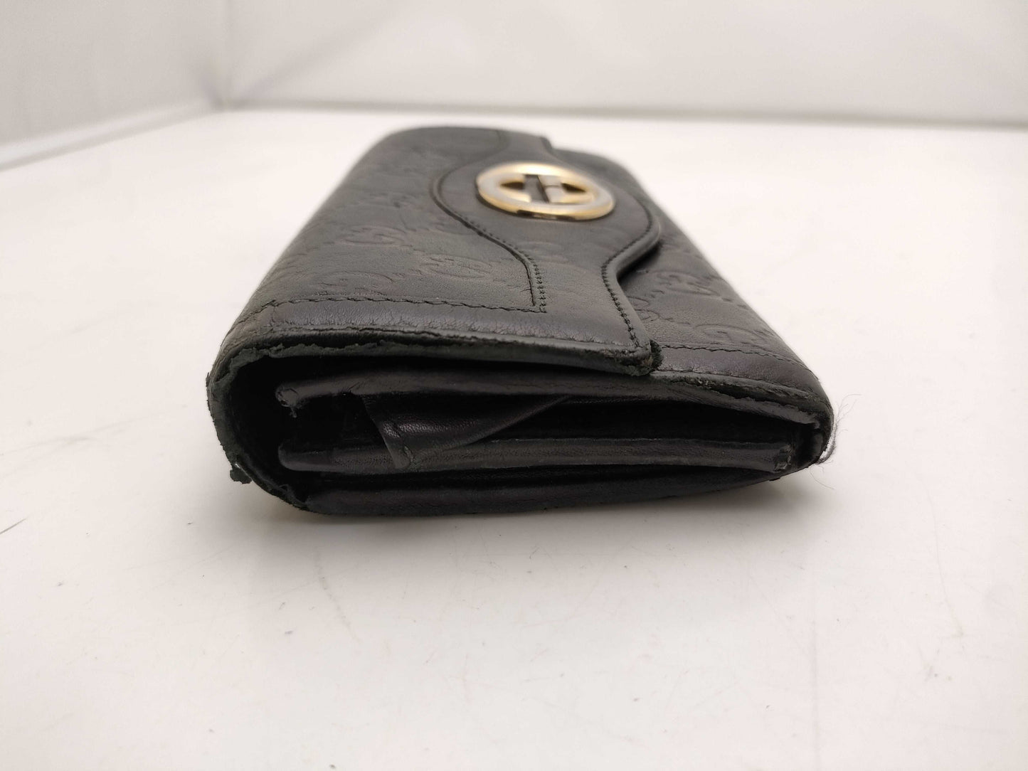 GUCCI GG Shima Interlocking Long Wallet