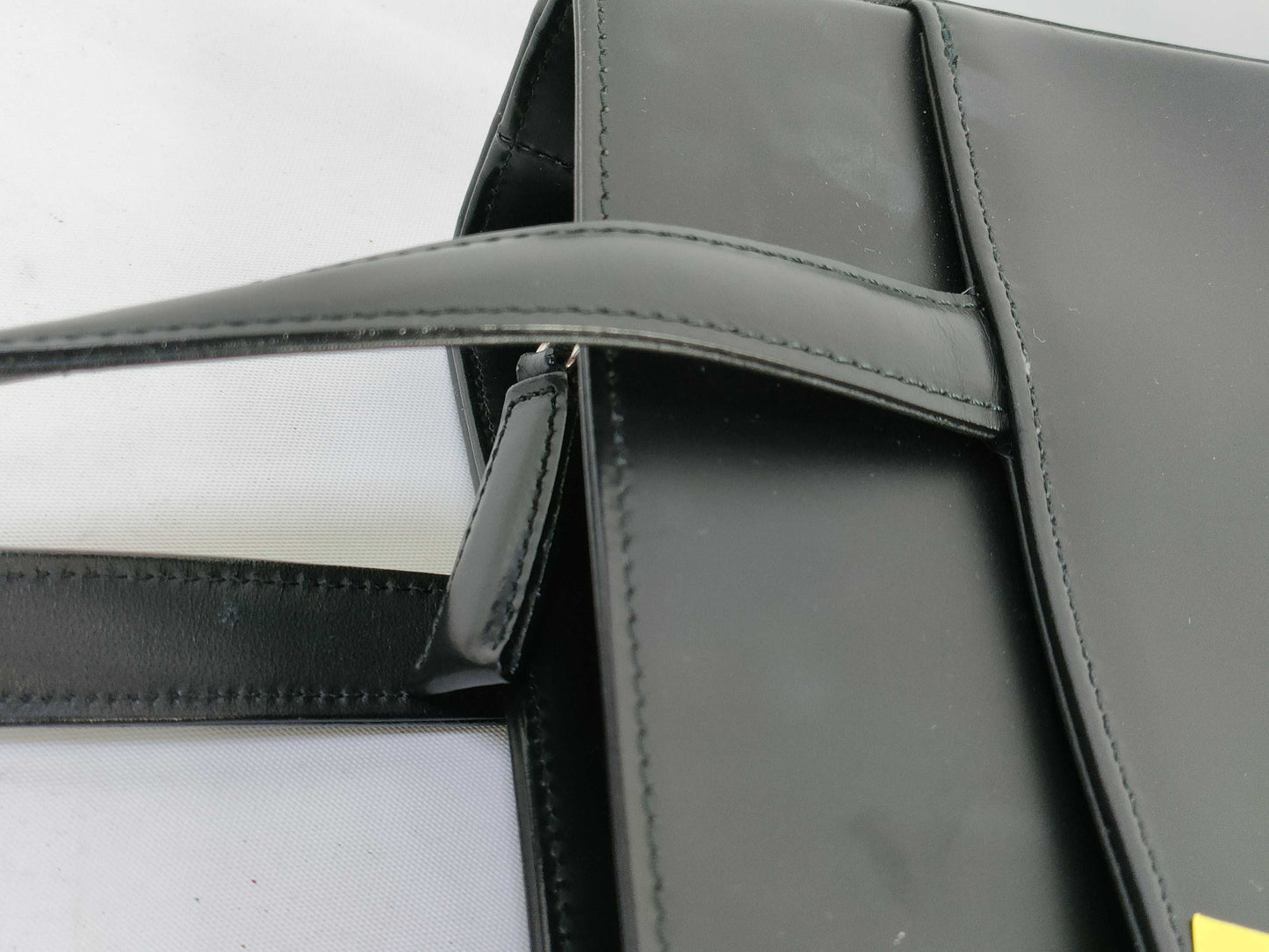 BURBERRY Calf Leather Nova Check Handbag